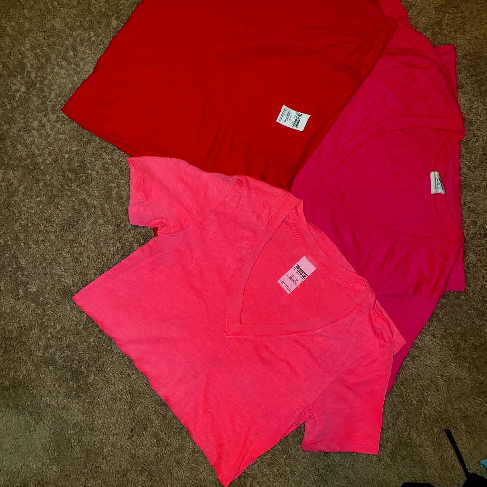 V.S. V neck shirt bundle